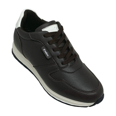 Elevator shoes height increase FSC0171 - 2.4 Inches Taller (Coffee) - Size 9 Only