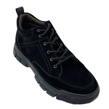 Elevator shoes height increase FSC0184 - 2 Inches Taller (Black) - Size 9 Only