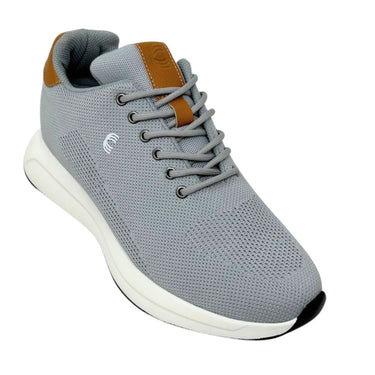 Elevator shoes height increase FSD0183 - 2.6 Inches Taller (Grey) - Size 9 Only