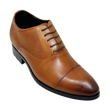 Elevator shoes height increase FSD0204 - 3 Inches Taller (Brown) - Size 10 Only