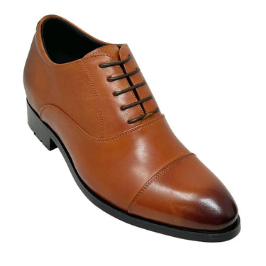 Elevator shoes height increase FSD0207 - 3 Inches Taller (Brown) - Size 8.5 Only