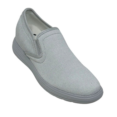 Elevator shoes height increase FSE0225 - 2.8 Inches Taller (Light Grey) - Size 9 Only