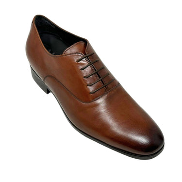 Elevator shoes height increase FSE0227 - 2.6 Inches Taller (Brown) - Size 9 Only