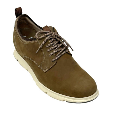 Elevator shoes height increase FSE0232 - 3.3 Inches Taller (Coffee Brown) - Size 10.5 Only