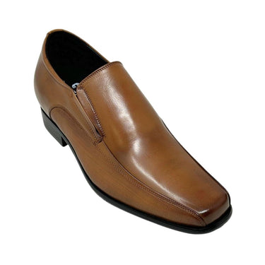 Elevator shoes height increase FSE0239 - 3 Inches Taller (Brown) - Size 10.5 Only
