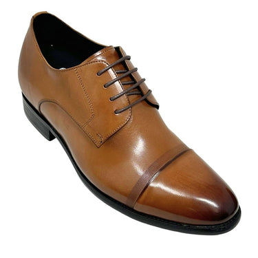 Elevator shoes height increase FSE0251 - 2.8 Inches Taller (Brown) - Size 11 Only