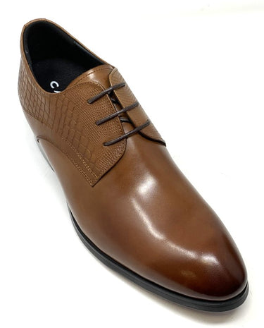 Elevator shoes height increase FSG0097 - 3 Inches Taller (Brown) - Size 11.5 Only