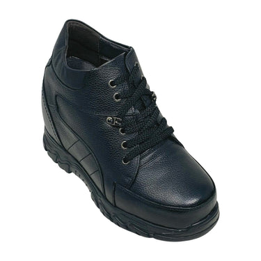 Elevator shoes height increase FSG0148 - 5.2 Inches Taller (Black) - Size 6.5 Only