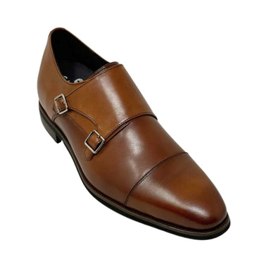 Elevator shoes height increase FSG0190 - 3 Inches Taller (Brown) - Size 11 Only