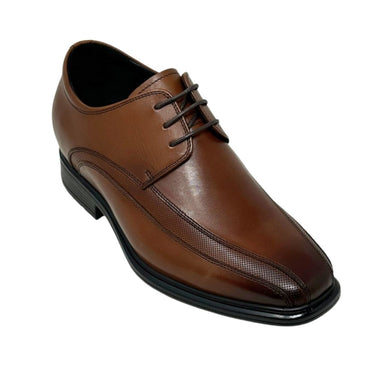 Elevator shoes height increase FSG0191 - 3 Inches Taller (Brown) - Size 9 Only