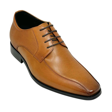 Elevator shoes height increase FSG0198 - 2.2 Inches Taller (Brown) - Size 9.5 Only