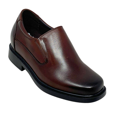 Elevator shoes height increase FSH0153 - 3.3 Inches Taller (Dark Brown) - Size 7.5 Only