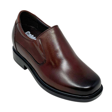 Elevator shoes height increase FSH0159 - 3.3 Inches Taller (Dark Brown) - Size 7.5 Only
