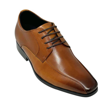 Elevator shoes height increase FSJ0186 - 2.2 Inches Taller (Brown) - Size 6.5 Only