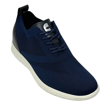 Elevator shoes height increase FSK0196 - 2.4 Inches Taller (Blue) - Size 11 Only