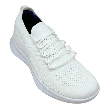 Elevator shoes height increase FSK0213 - 2.4 Inches Taller (White) - Size 11 Only