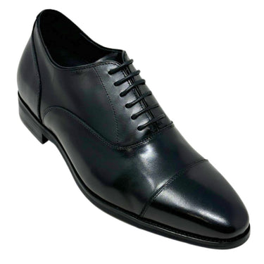 Elevator shoes height increase FSM0129 - 3 Inches Taller (Black) - Size 8 Only