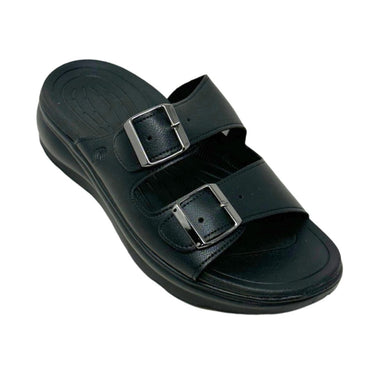 Elevator shoes height increase FSM0132 - 2 Inches Taller (Black Buckle) - Size 8 Only