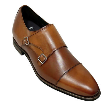 Elevator shoes height increase FSN0113 - 3 Inches Taller (Brown) - Size 11 Only