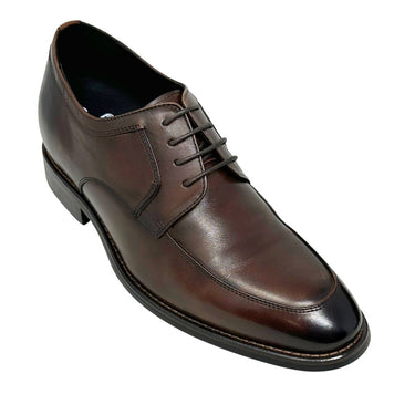 Elevator shoes height increase FSN0116 - 2.8 Inches Taller (Dark Brown) - Size 10 Only