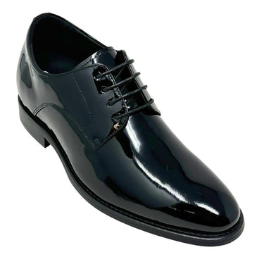 Elevator shoes height increase FSN0127 - 2.8 Inches Taller (Black) - Size 10 Only