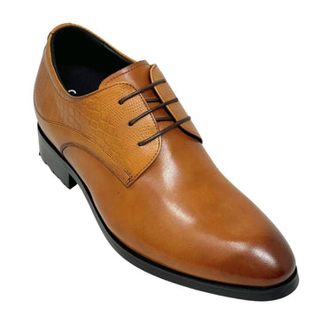 Elevator shoes height increase FSO0145 - 3 Inches Taller (Light Tan) - Size 8.5 Only