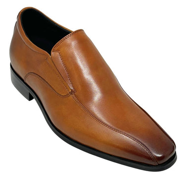 Elevator shoes height increase FSP0161 - 2.2 Inches Taller (Brown) - Size 11 Only