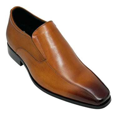 Elevator shoes height increase FSP0162 - 2.2 Inches Taller (Brown) - Size 9.5 Only