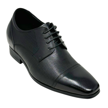 Elevator shoes height increase FSP0167 - 3.2 Inches Taller (Black) - Size 9.5 Only