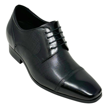 Elevator shoes height increase FSP0168 - 3.2 Inches Taller (Black) - Size 8.5 Only