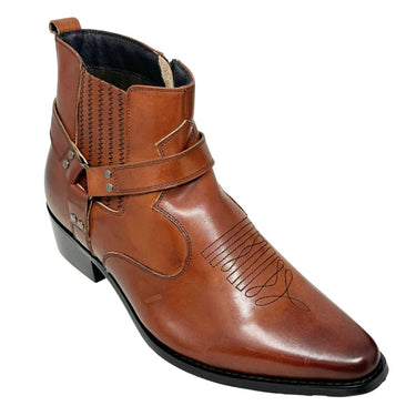 Elevator shoes height increase FSP0170 - 3.3 Inches Taller (Brown) - Size 11 Only