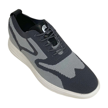 Elevator shoes height increase FSR0081 - 3 Inches Taller (Grey) - Size 9 Only