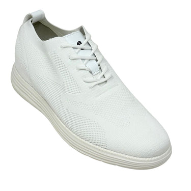 Elevator shoes height increase FSS0094 - 2.8 Inches Taller (White) - Size 11 Only