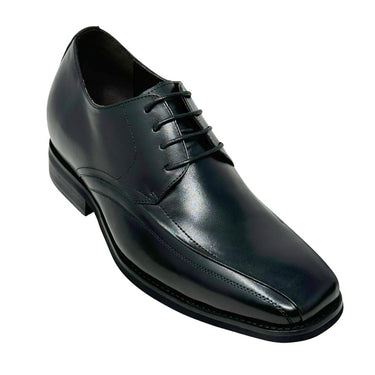 Elevator shoes height increase FST0076 - 3 Inches Taller (Black) - Size 9.5 Only