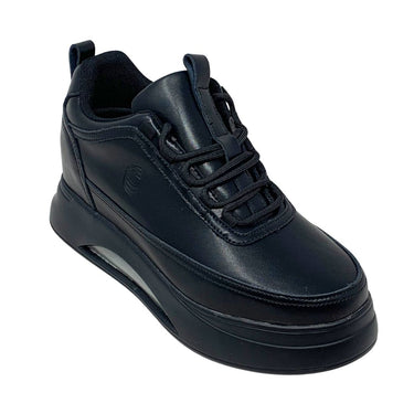 Elevator shoes height increase FSZ0147 - 3.2 Inches Taller (Black) - Size 6 Only