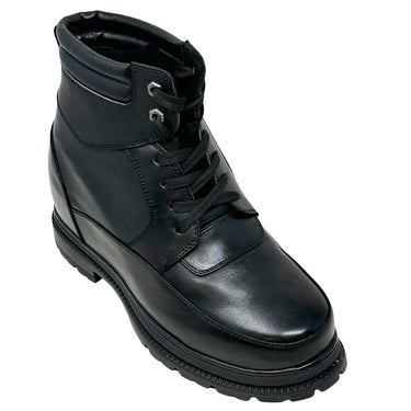 Elevator shoes height increase FSZ0197 - 5.2 Inches Taller (Black) - Size 10 Only