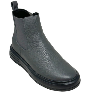 Elevator shoes height increase FSZ0198 - 3 Inches Taller (Grey) - Size 8 Only