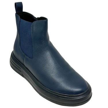 Elevator shoes height increase FSZ0199 - 3 Inches Taller (Blue) - Size 8 Only