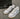 Elevator shoes height increase CALTO - S2532 - 2.2 Inches Taller (Grey/White) with Gum Sole - Contemporary Casual Sneaker