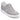 CALTO - J2202 - 2.6 Inches Taller (Grey/White Sole) - Lightweight Nubuck Sneakers