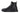 Elevator shoes height increase CALTO - J24810 - 3 Inches Taller (Noir) - Lightweight Smooth Nappa Chelsea Zipper Boots