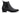Elevator shoes height increase CALTO - K30521 - 3.3 Inches Taller (Black) - Woven Slip-On High-Top Chelsea Ankle Boots