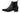 Elevator shoes height increase CALTO - K30521 - 3.3 Inches Taller (Black) - Woven Slip-On High-Top Chelsea Ankle Boots