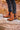 Elevator shoes height increase CALTO - K30522 - 3.3 Inches Taller (Brown) - Woven Chelsea High-Top Slip-On Ankle Boots