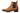 Elevator shoes height increase CALTO - K30522 - 3.3 Inches Taller (Brown) - Woven Chelsea High-Top Slip-On Ankle Boots