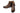 Elevator shoes height increase CALTO - K30525 - 3.3 Inches Taller (Coffee Brown) - Woven High-Top Buckle Zipper Ankle Boots