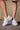 Elevator shoes height increase CALTO - Q131 - 2.4 Inches Taller (Off-White/White Sole) - Ultra Lightweight Sneakers