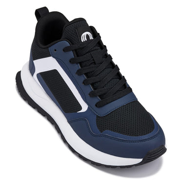 Elevator shoes height increase CALTO - Q152 - 2.4 Inches Taller (Navy/Black)