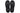 Elevator shoes height increase CALTO - Q430 - 2.6 Inches Taller Lightweight (Black/Black Sole) - Chunky Sole Sneakers