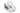 Elevator shoes height increase CALTO - S3861 - 2.6 Inches Taller (White/Navy) - Chunky Sole Sporty Sneakers